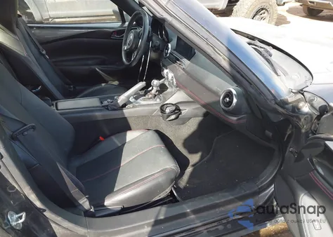 2018 Mazda Mx-5 Miata Rf Grand Touring из США, поврежденный, VIN JM1NDAM76J0203600